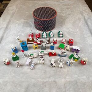 Vintage Disney 101 Dalmatians McDonalds Happy Meal Toy Lot 30+ Figures with box